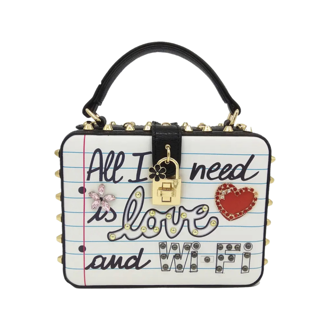 Love and WiFi handbag